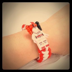 Adjustable Lego  bracelet